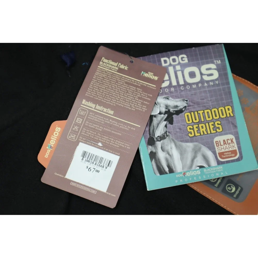 Dog Helios Extreme‎ Soft-shell Performance Fleece Dog Coat - Blue - Large